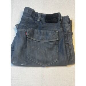 Vintage Levis 569 Men's Jeans 40x33 Loose Straight Flap Pockets Y2K Distressed